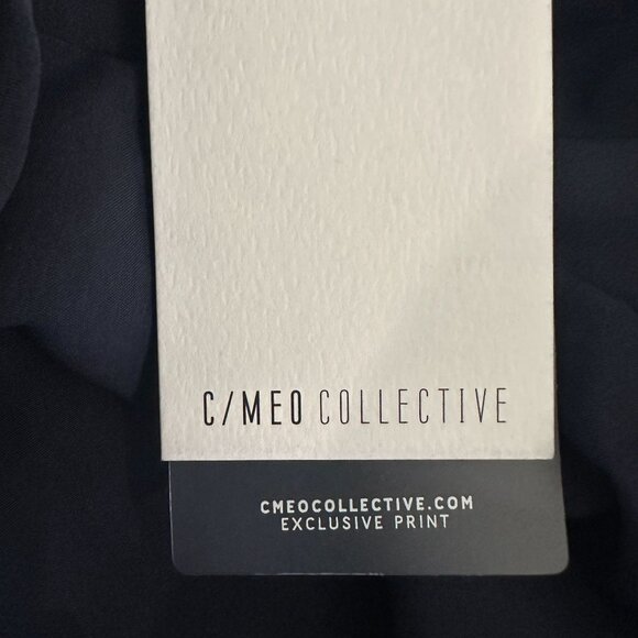 C/Meo Collective Ink Botanic Heart Breaker Boho Mini Dress Size 4 NWT - Picture 9 of 14